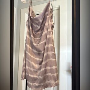 Cowl neck line, party dress